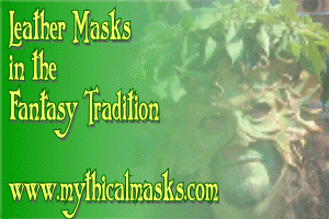 Leather Masks by Miscellaneous Oddiments www.mythicalmasks.com